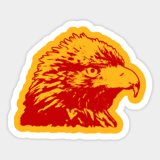 eagle colorize Sticker